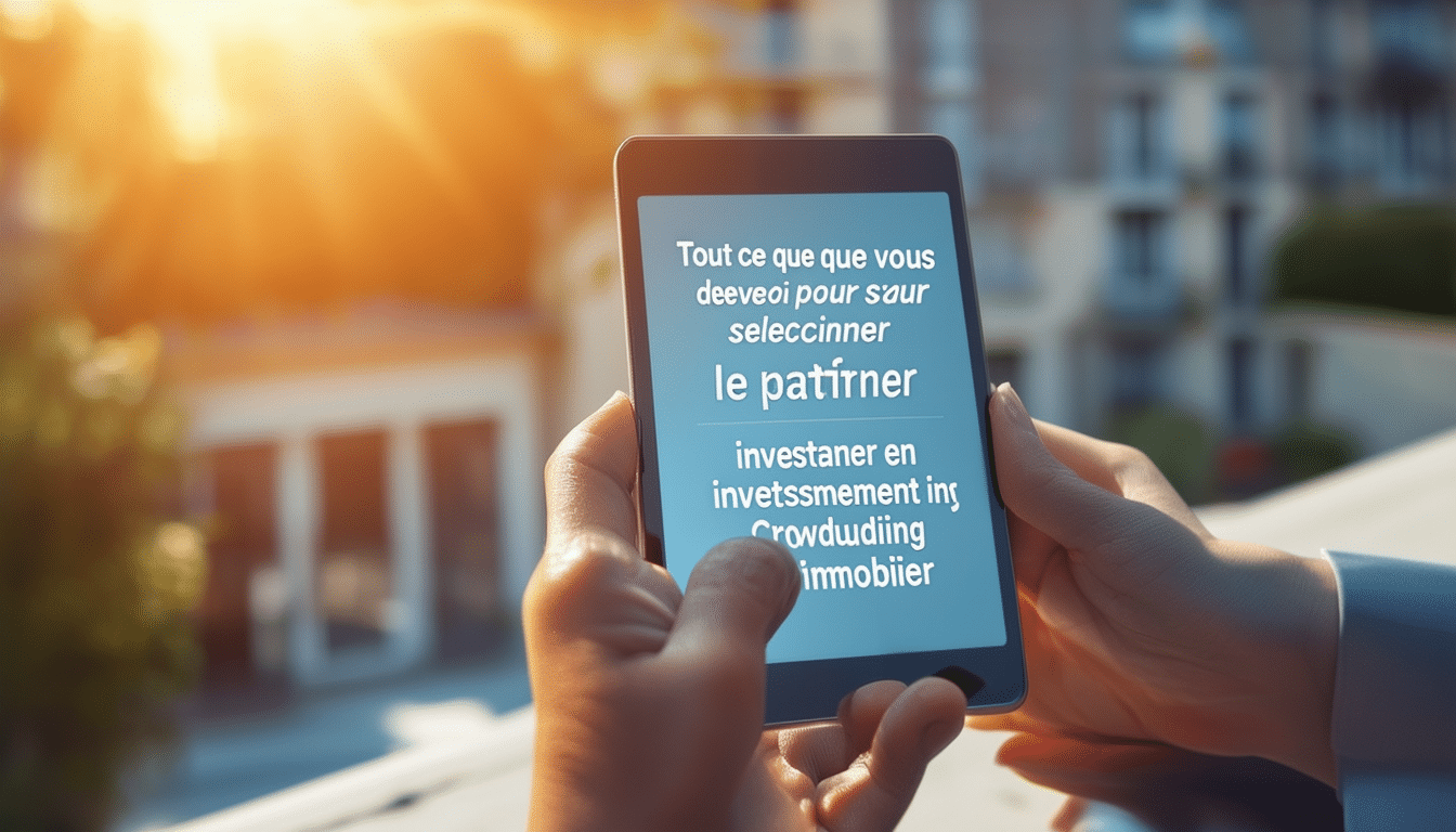 découvrez tout ce qu'il faut savoir pour choisir le meilleur investissement en crowdfunding immobilier et maximiser vos gains dans ce secteur en pleine croissance.